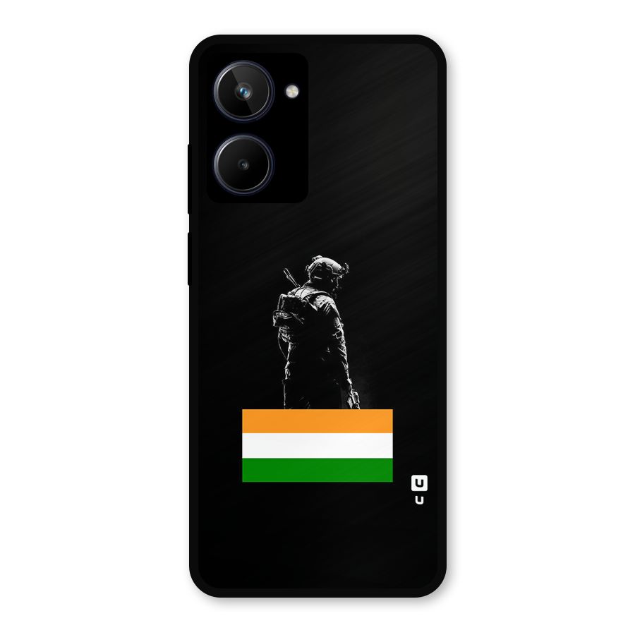 Commando Respect Metal Back Case for Realme 10