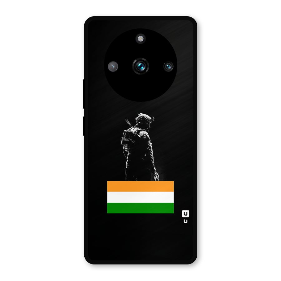 Commando Respect Metal Back Case for Realme 11 Pro