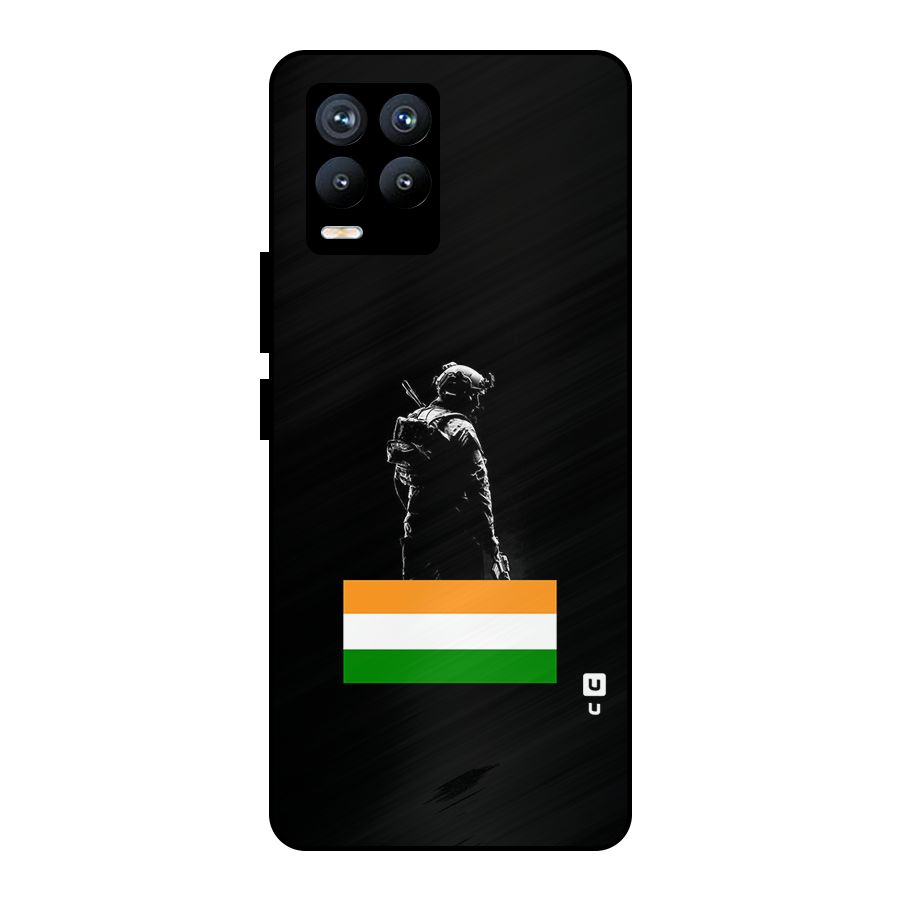 Commando Respect Metal Back Case for Realme 8