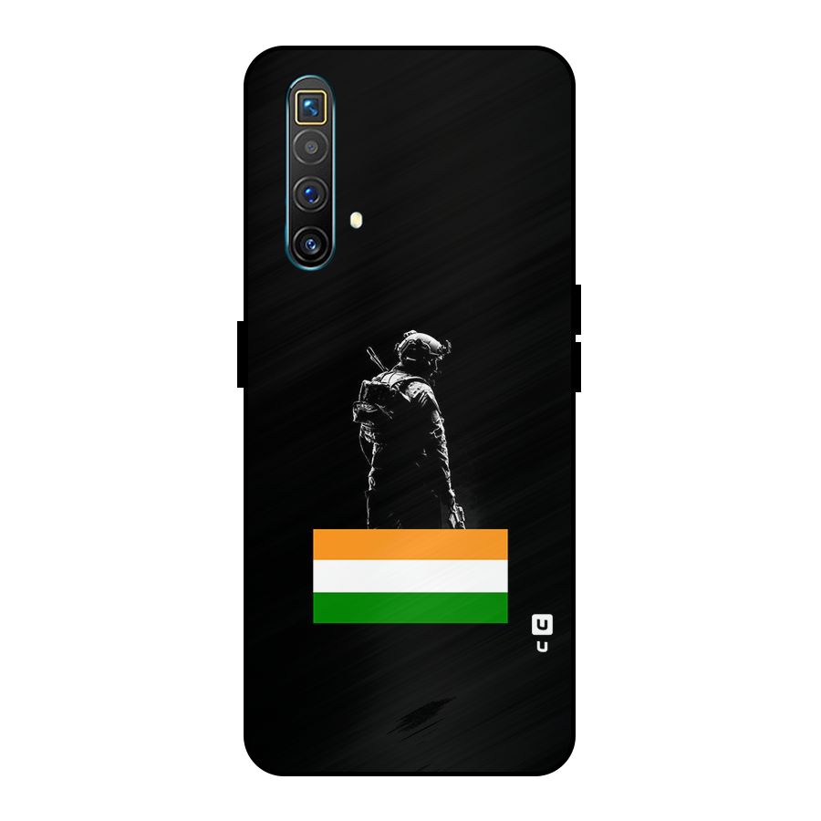 Commando Respect Metal Back Case for Realme X3