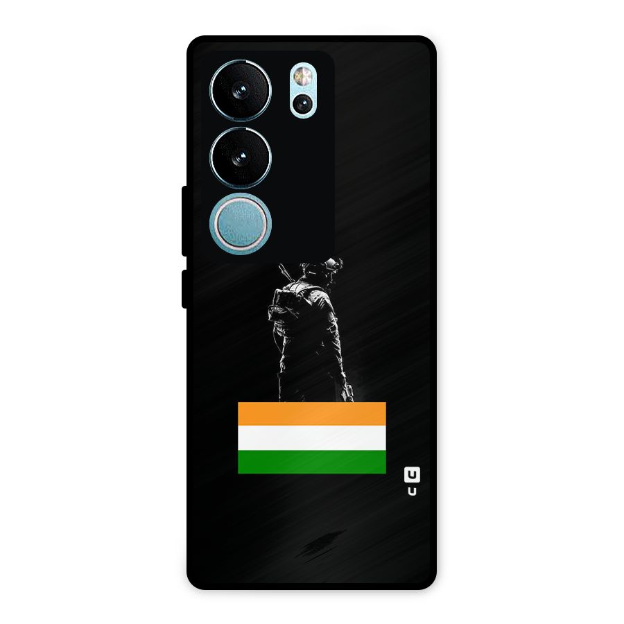 Commando Respect Metal Back Case for Vivo V29