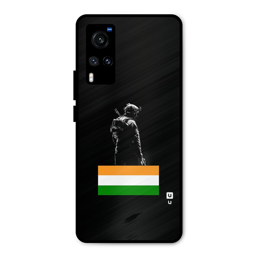 Commando Respect Metal Back Case for Vivo X60