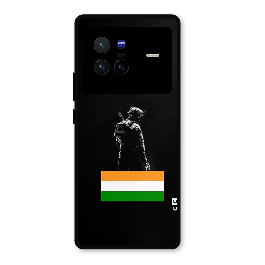 Commando Respect Metal Back Case for Vivo X80