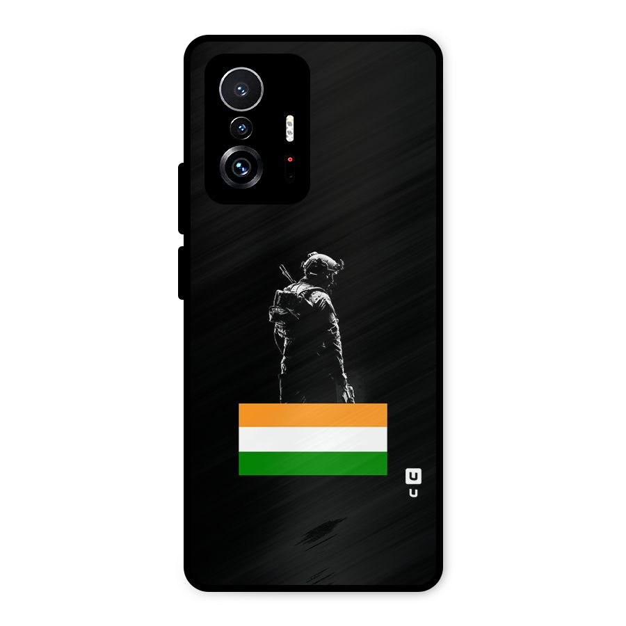 Commando Respect Metal Back Case for Xiaomi 11T Pro