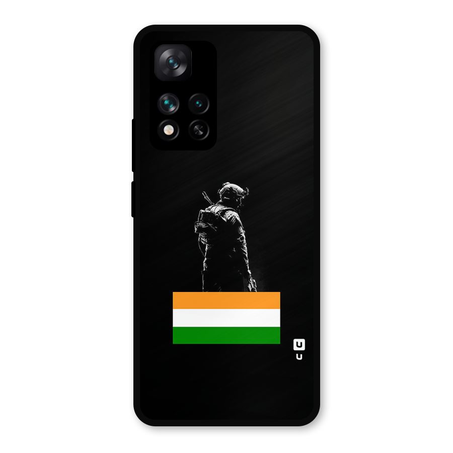 Commando Respect Metal Back Case for Xiaomi 11i 5G