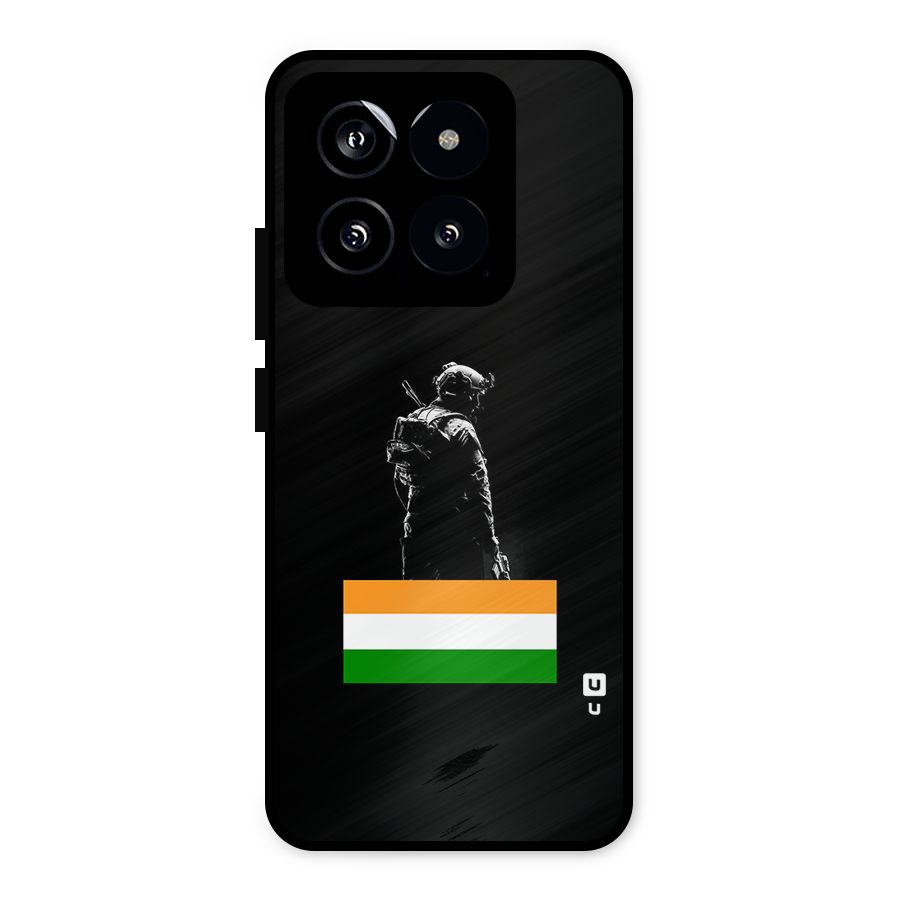 Commando Respect Metal Back Case for Xiaomi 14