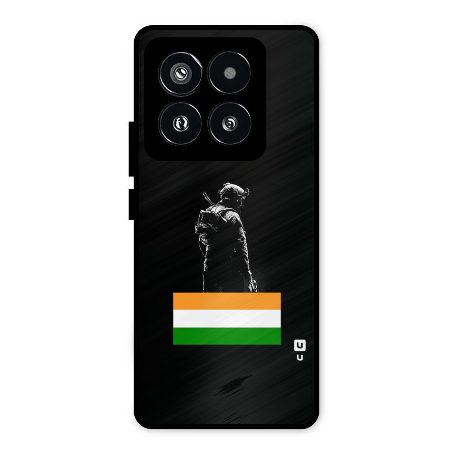 Commando Respect Metal Back Case for Xiaomi 14 Pro