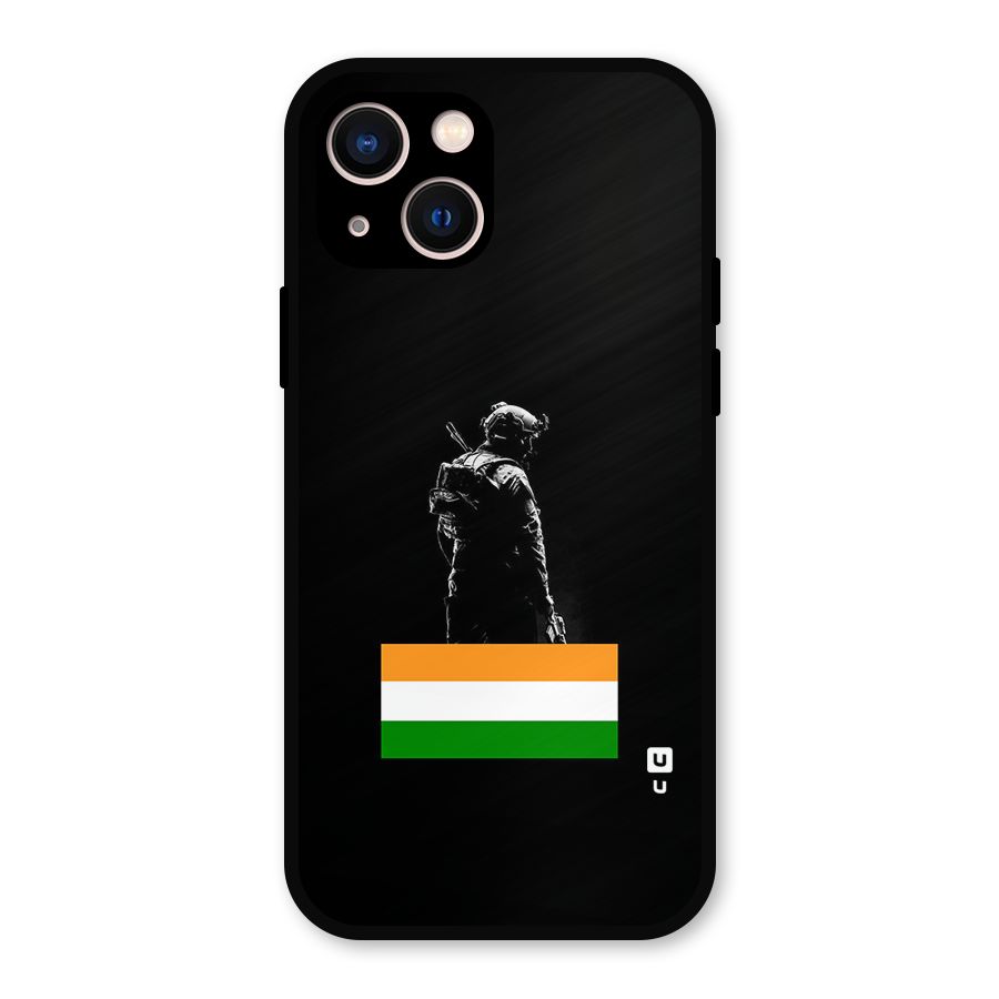 Commando Respect Metal Back Case for iPhone 13