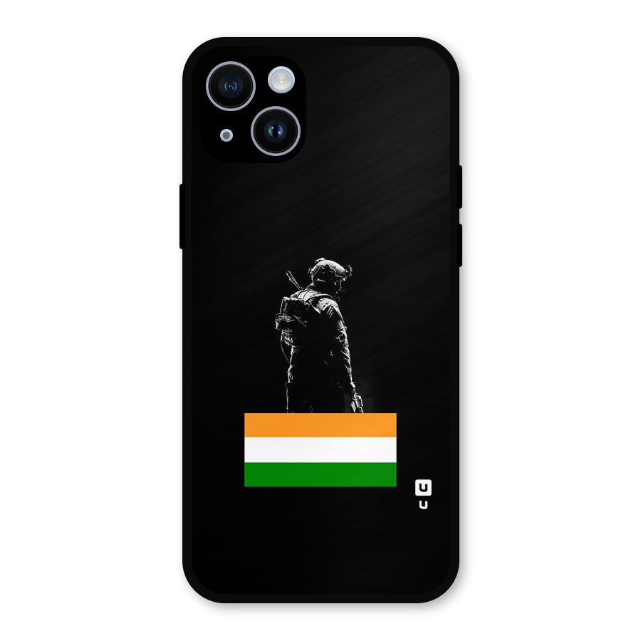 Commando Respect Metal Back Case for iPhone 14