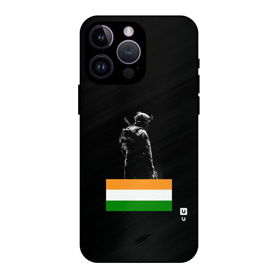 Commando Respect Metal Back Case for iPhone 14 Pro Max