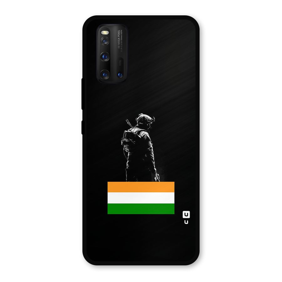 Commando Respect Metal Back Case for iQOO 3