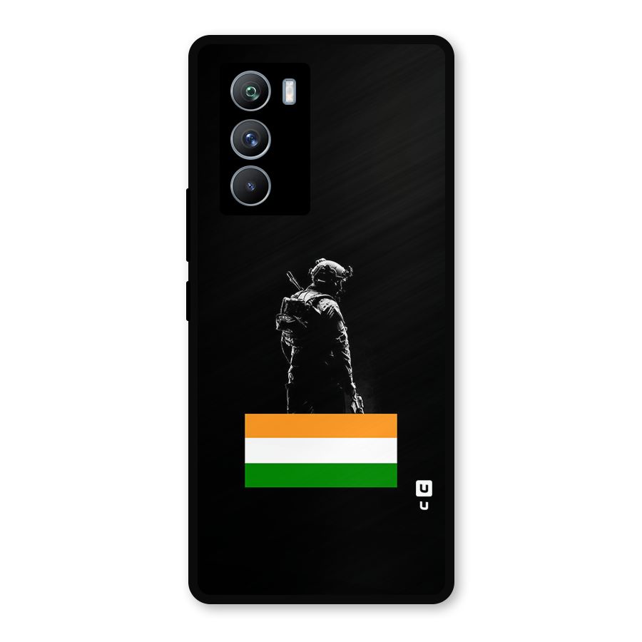 Commando Respect Metal Back Case for iQOO 9 SE
