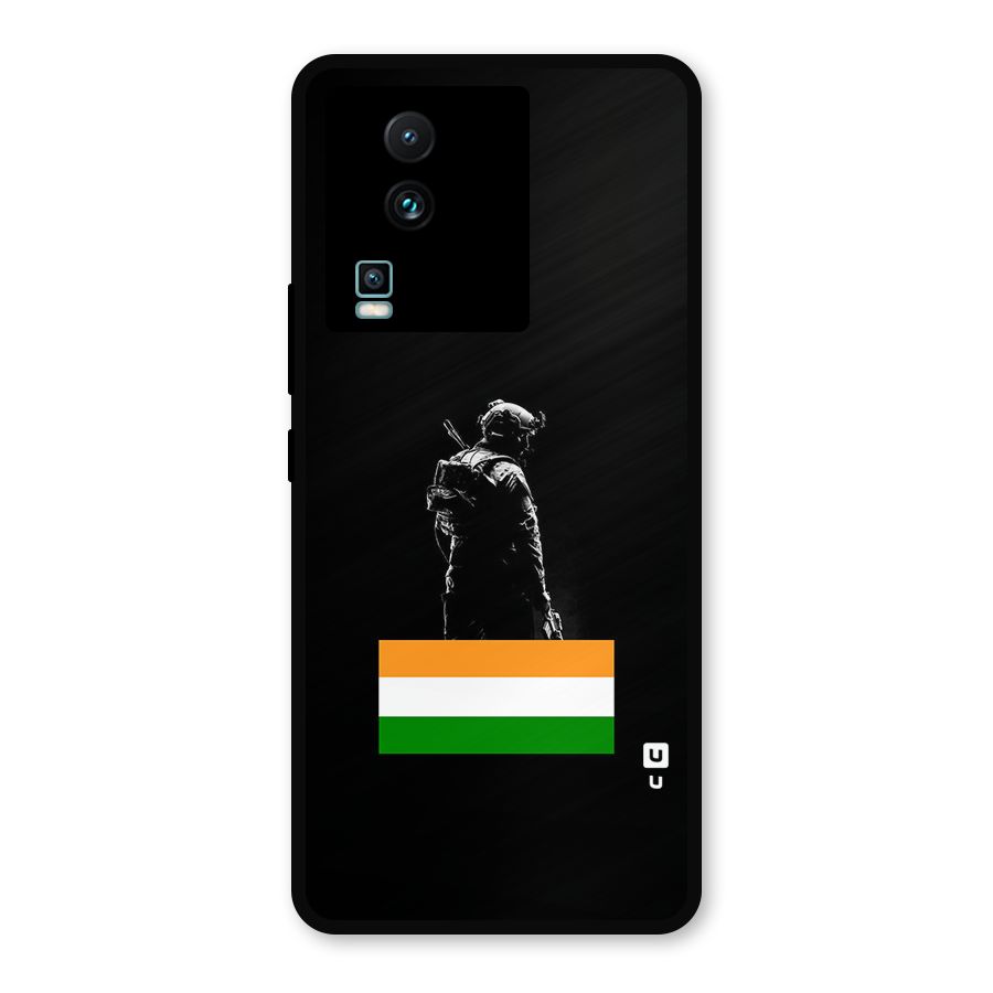 Commando Respect Metal Back Case for iQOO Neo 7
