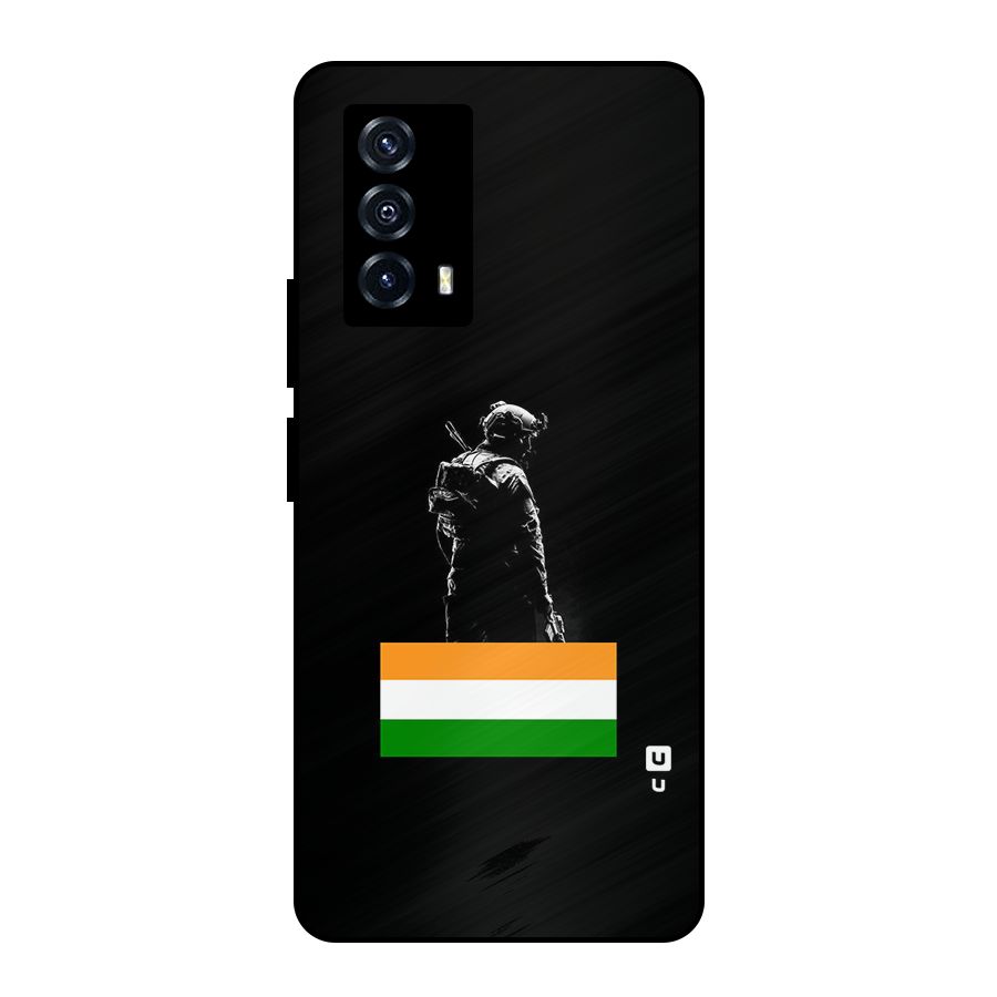 Commando Respect Metal Back Case for iQOO Z5