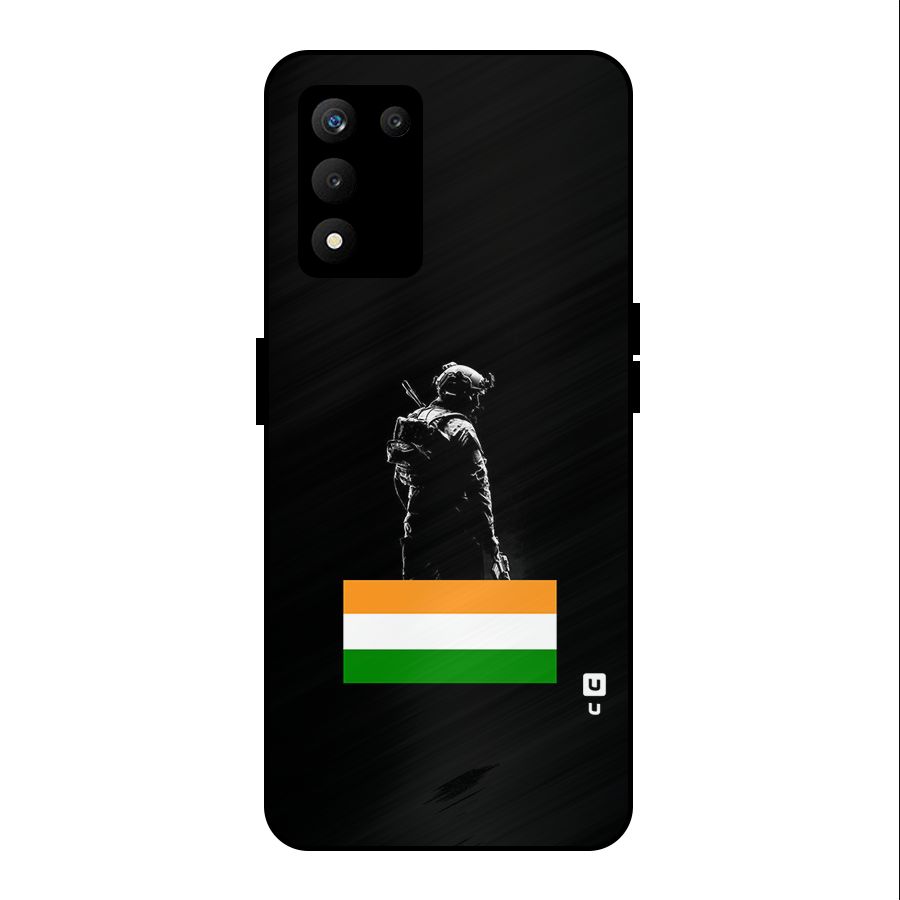 Commando Respect Metal Back Case for realme 9 5G SE