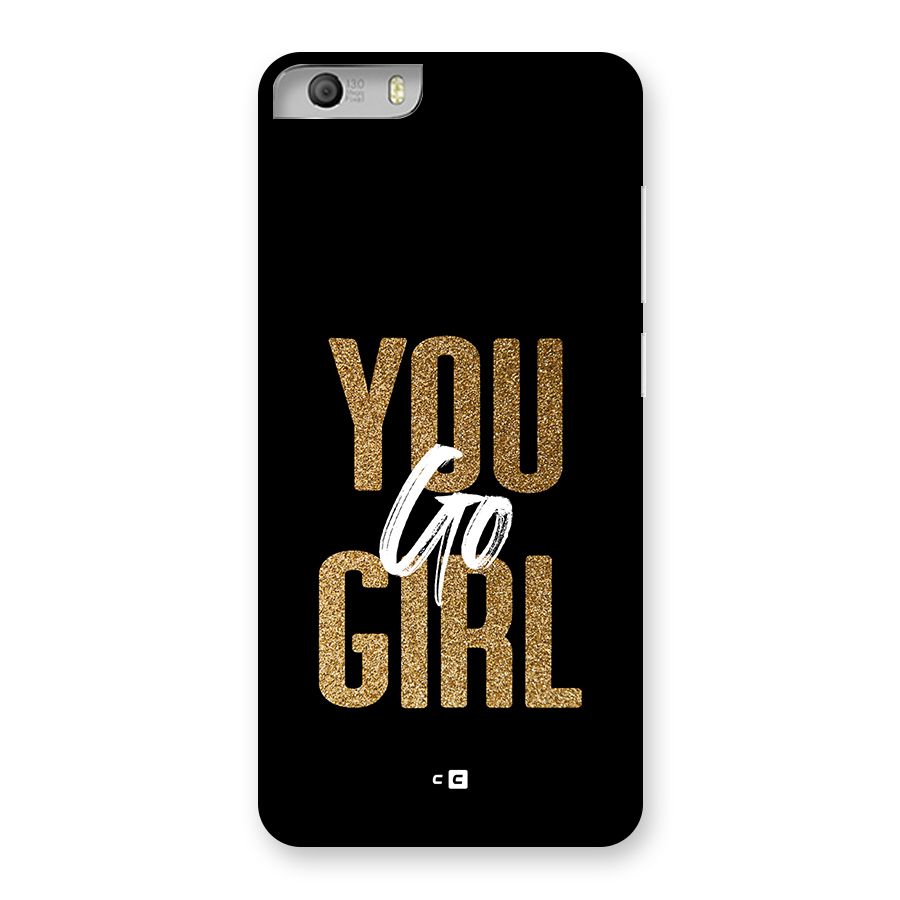 Confident Girl Back Case for Canvas Knight 2