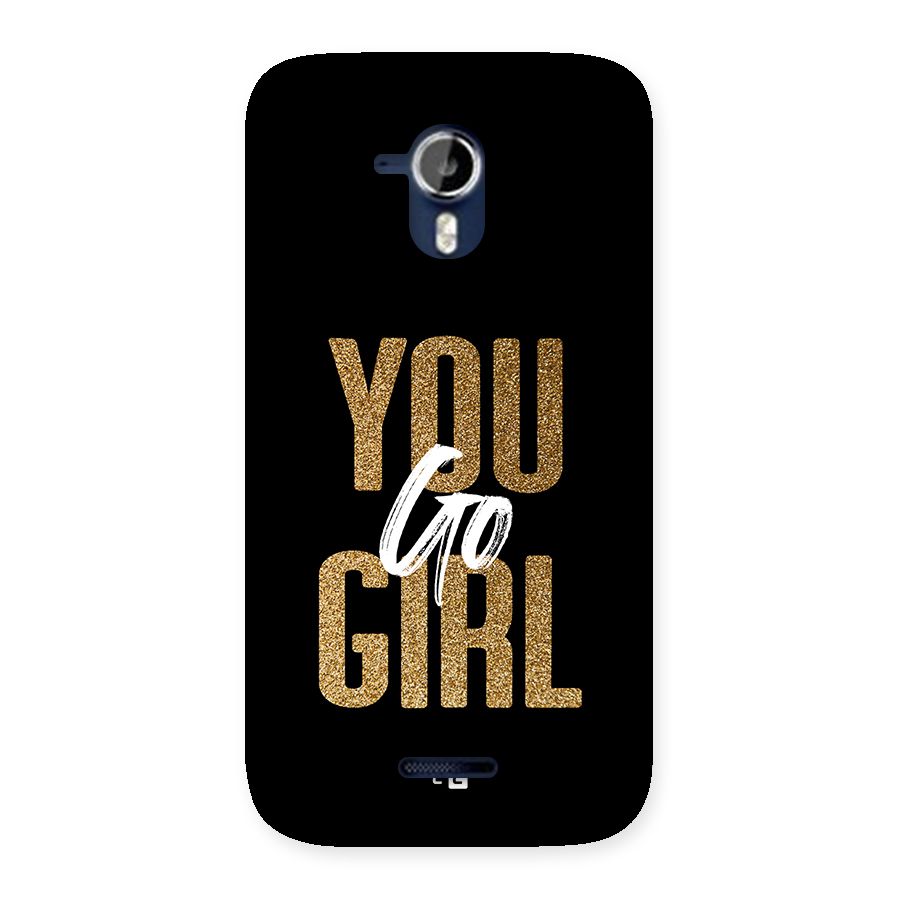 Confident Girl Back Case for Canvas Magnus A117