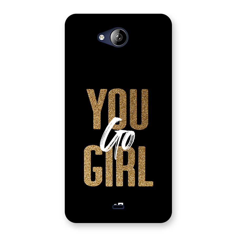 Confident Girl Back Case for Canvas Play Q355