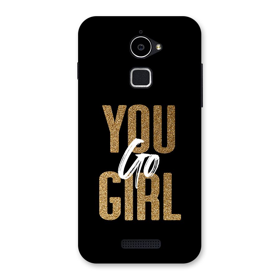 Confident Girl Back Case for Coolpad Note 3 Lite