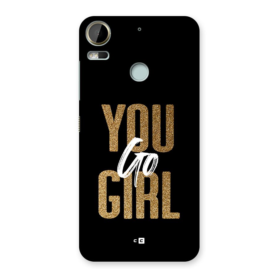 Confident Girl Back Case for Desire 10 Pro