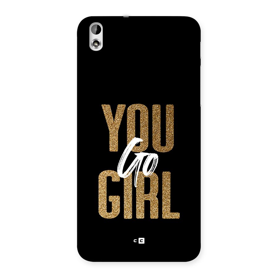 Confident Girl Back Case for Desire 816g
