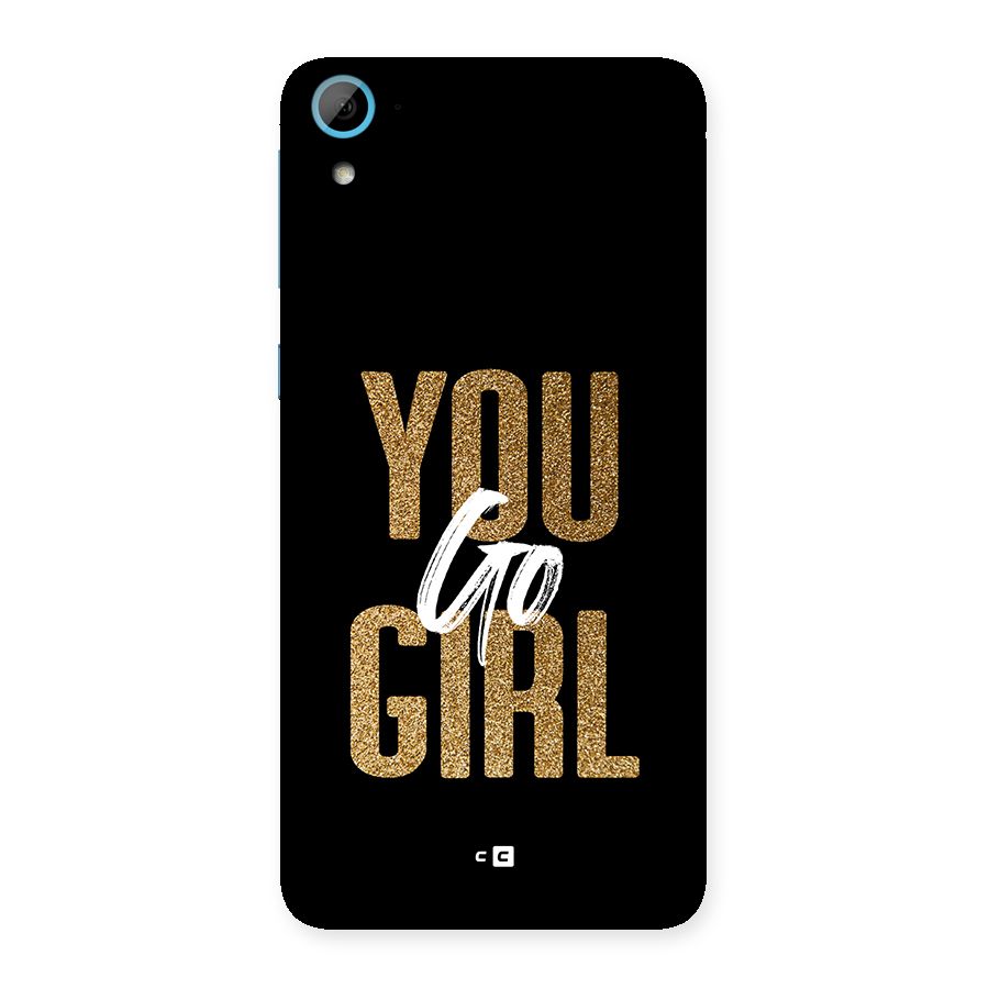 Confident Girl Back Case for Desire 826