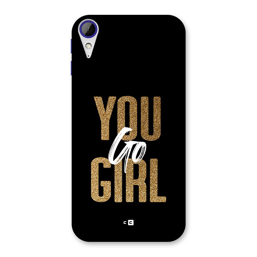 Confident Girl Back Case for Desire 830