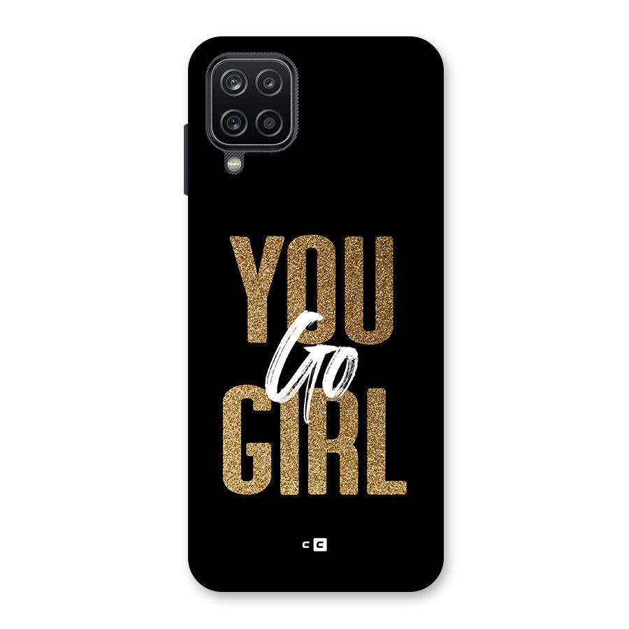 Confident Girl Back Case for Galaxy A12