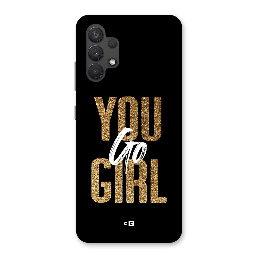 Confident Girl Back Case for Galaxy A32