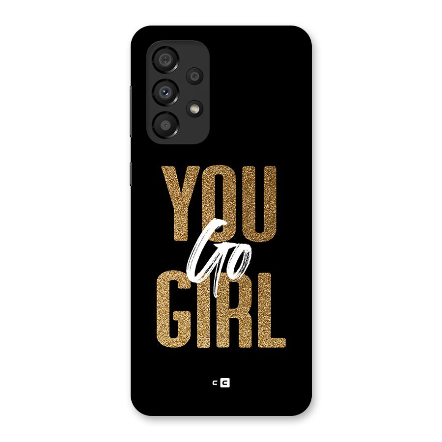 Confident Girl Back Case for Galaxy A33 5G