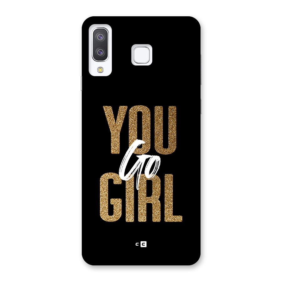Confident Girl Back Case for Galaxy A8 Star
