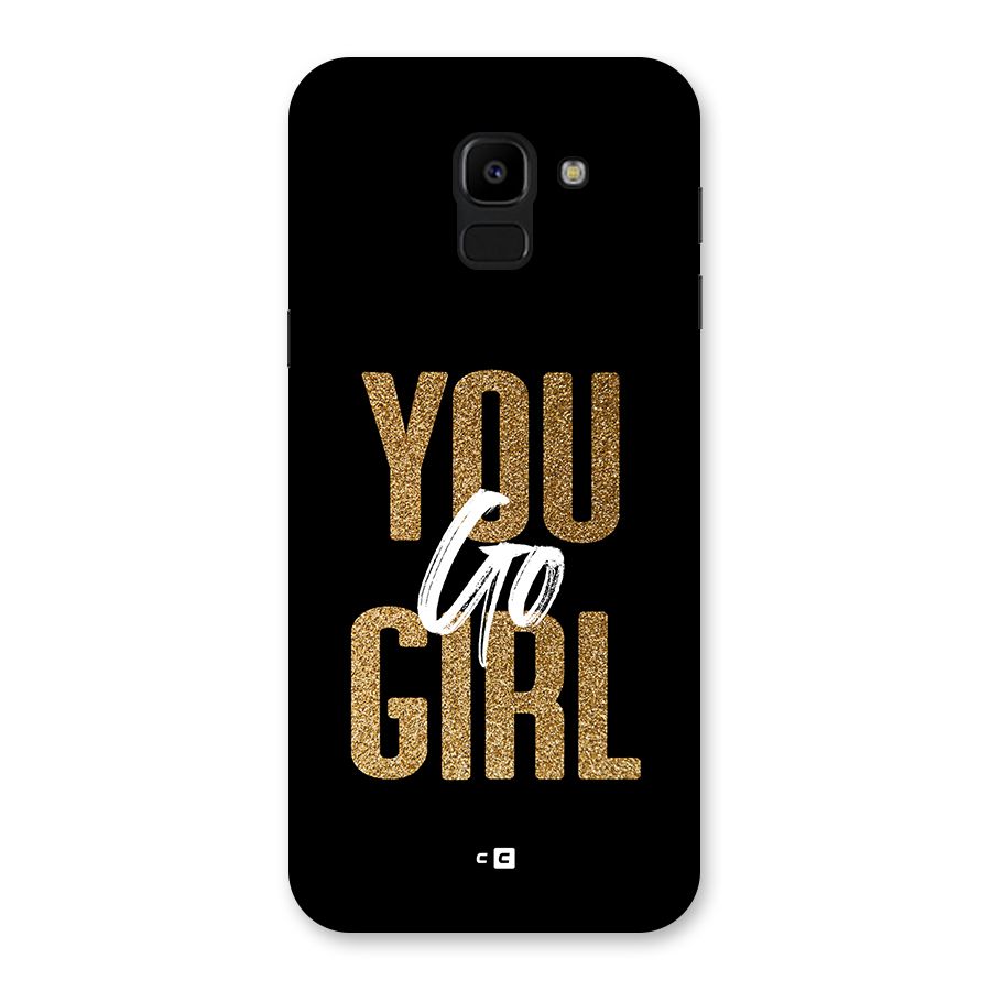 Confident Girl Back Case for Galaxy J6