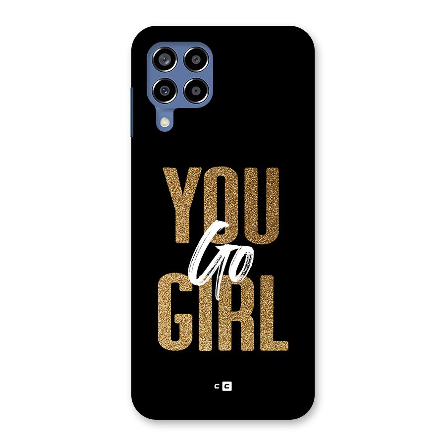 Confident Girl Back Case for Galaxy M53 5G