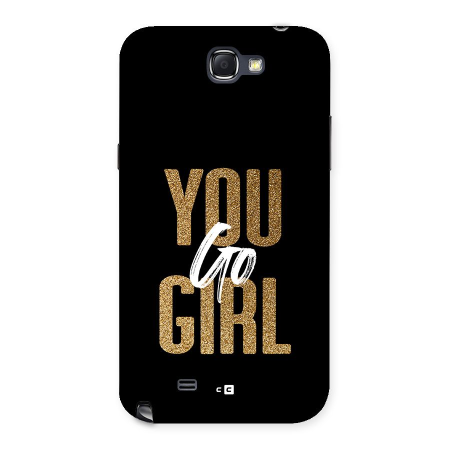 Confident Girl Back Case for Galaxy Note 2