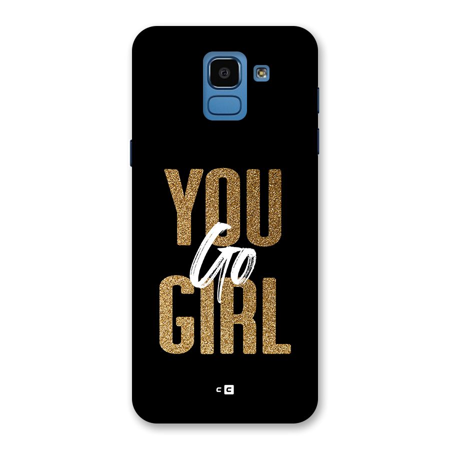 Confident Girl Back Case for Galaxy On6