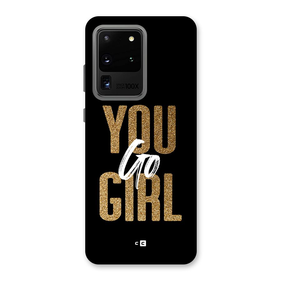 Confident Girl Back Case for Galaxy S20 Ultra