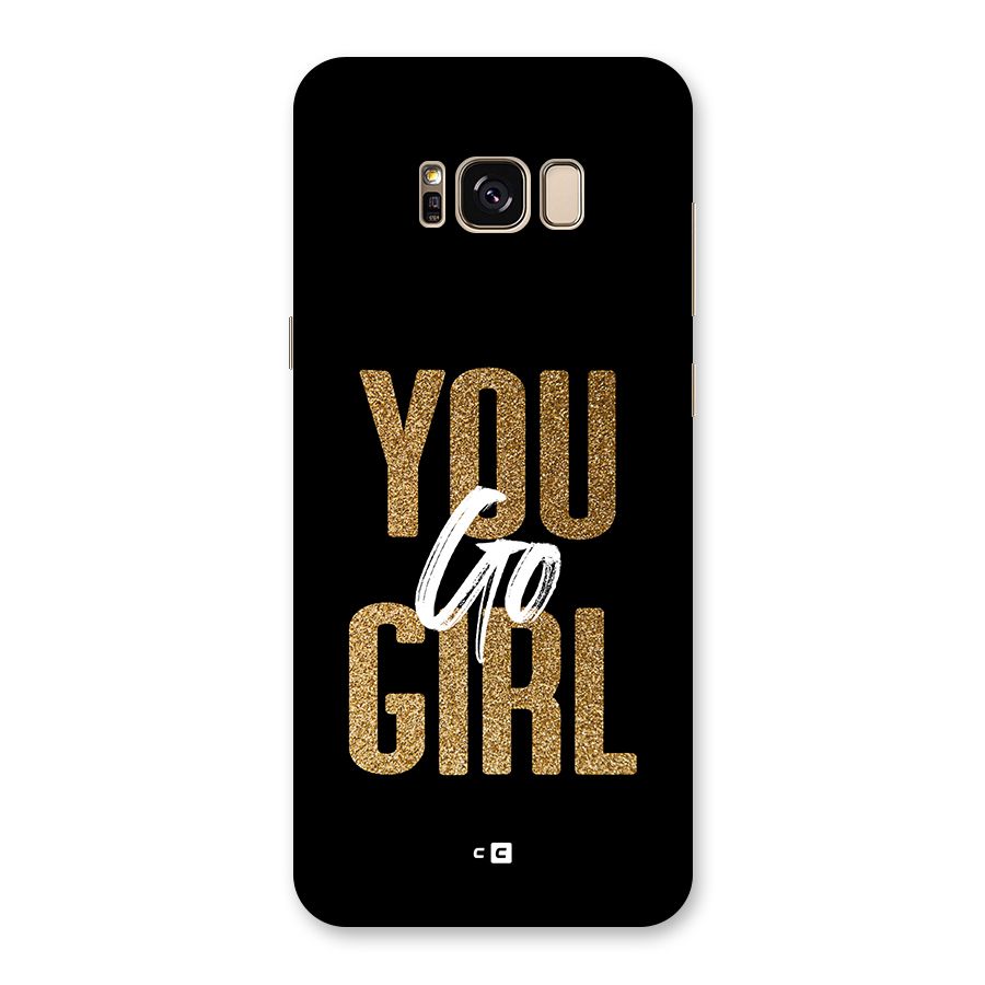 Confident Girl Back Case for Galaxy S8 Plus