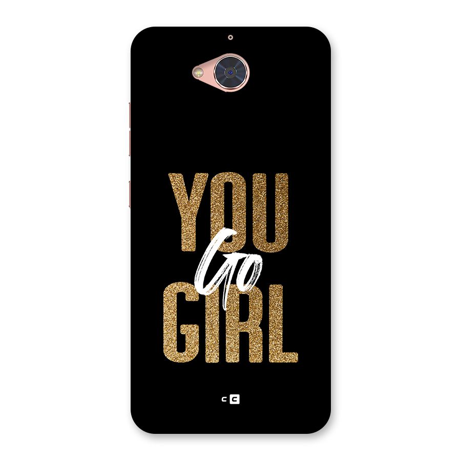 Confident Girl Back Case for Gionee S6 Pro