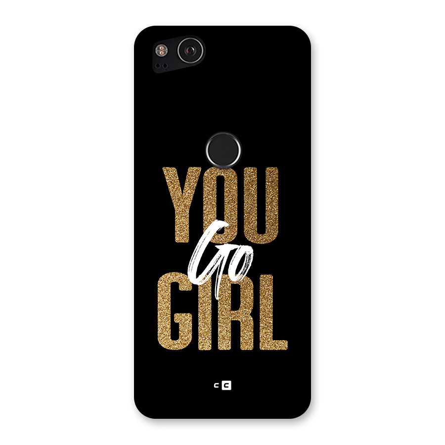 Confident Girl Back Case for Google Pixel 2