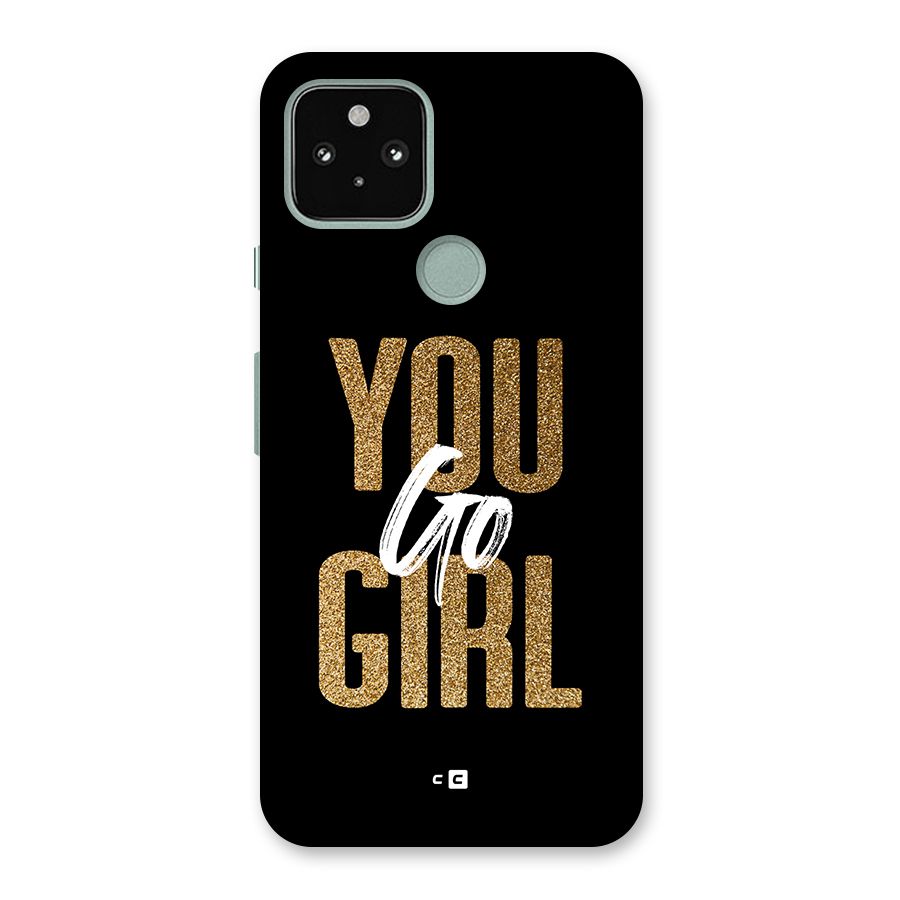Confident Girl Back Case for Google Pixel 5