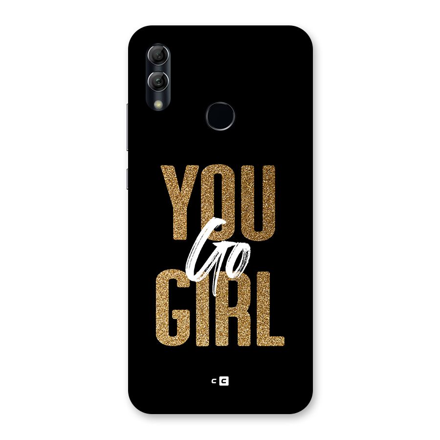 Confident Girl Back Case for Honor 10 Lite