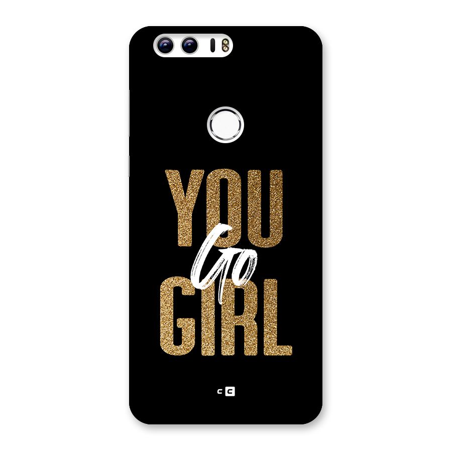 Confident Girl Back Case for Honor 8