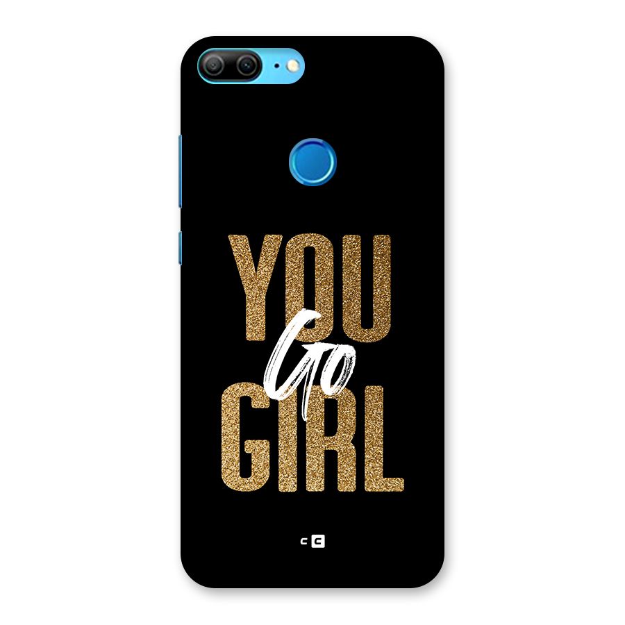 Confident Girl Back Case for Honor 9 Lite