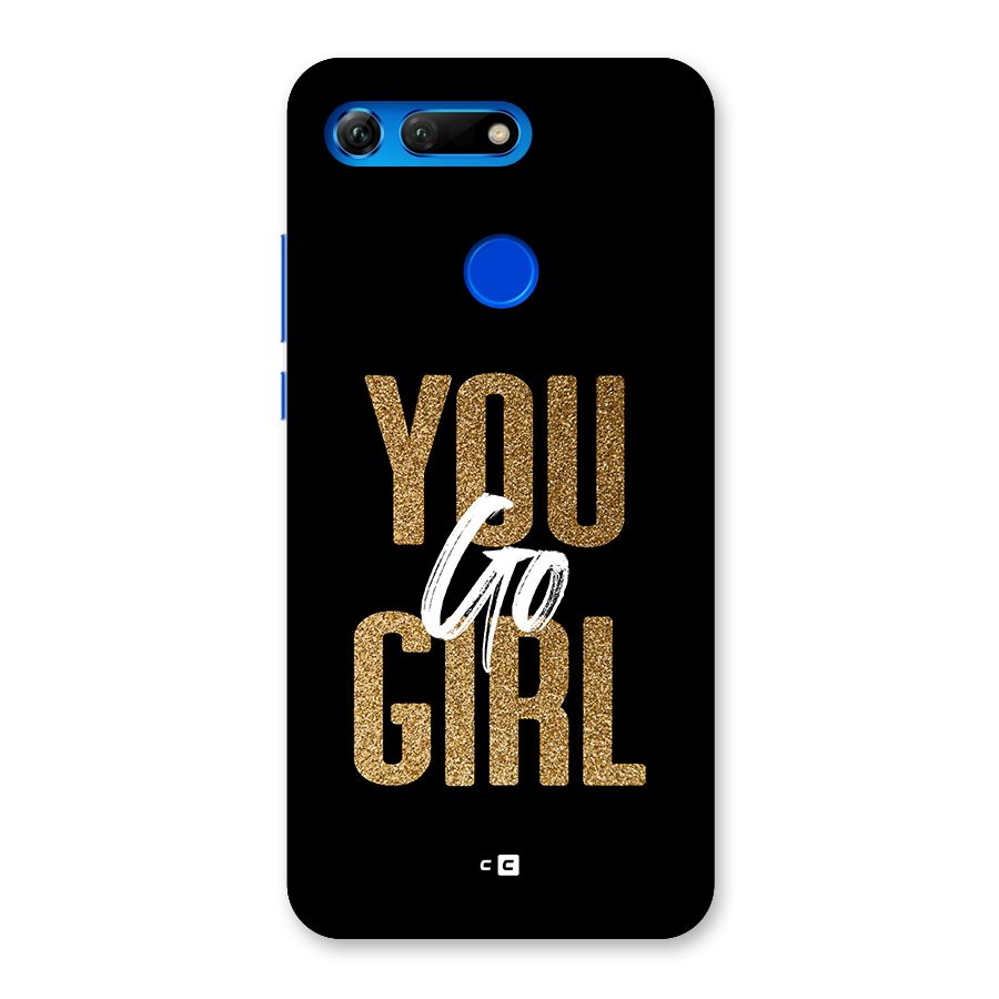 Confident Girl Back Case for Honor View 20