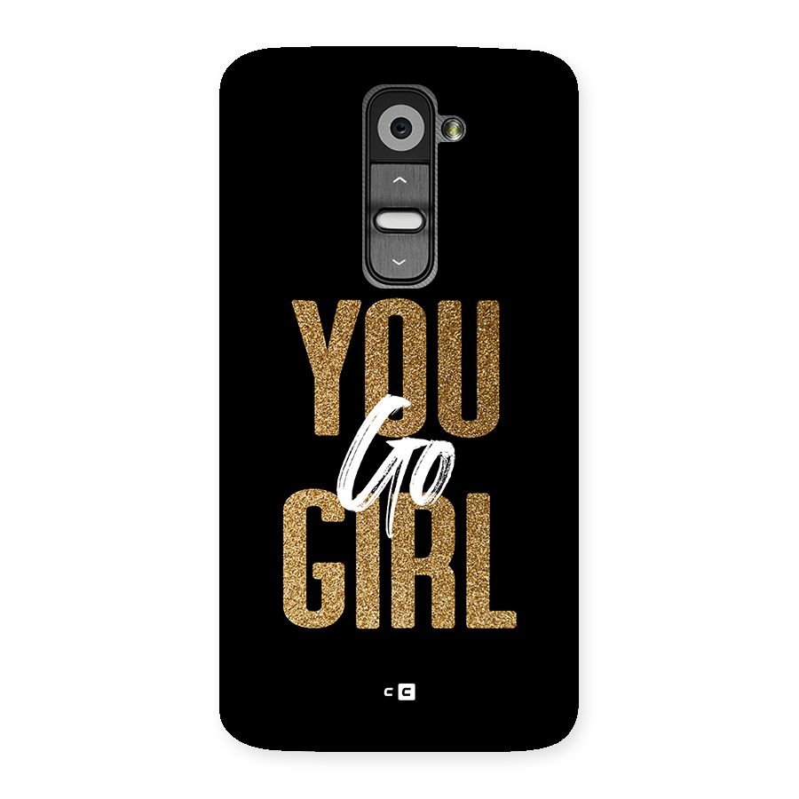 Confident Girl Back Case for LG G2