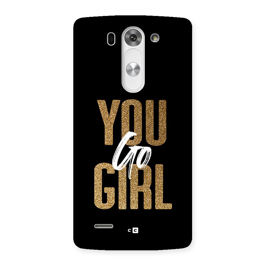 Confident Girl Back Case for LG G3 Mini