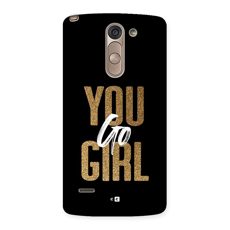 Confident Girl Back Case for LG G3 Stylus