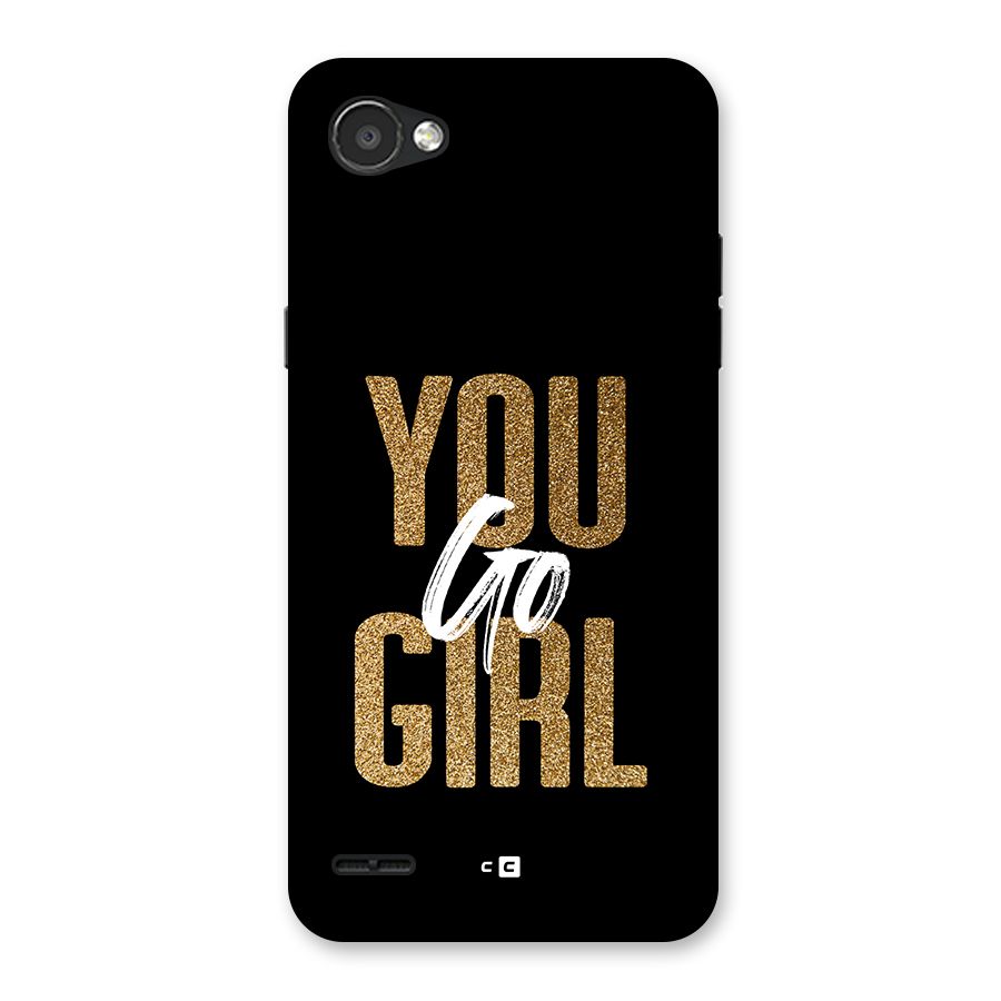 Confident Girl Back Case for LG Q6
