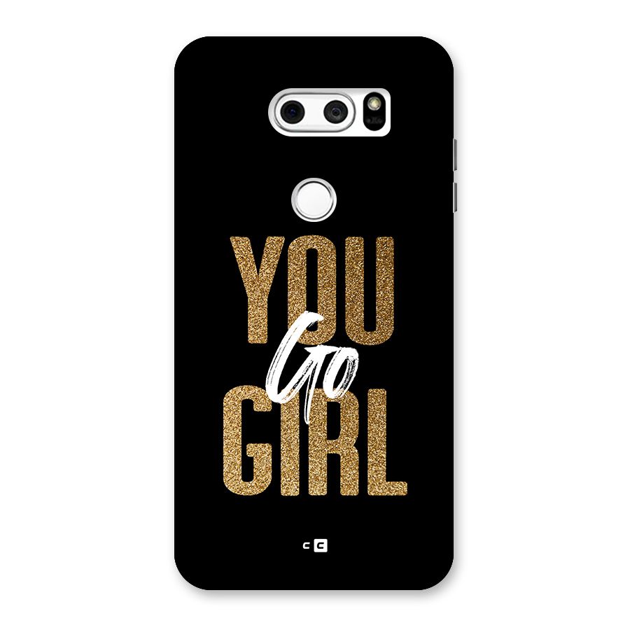 Confident Girl Back Case for LG V30