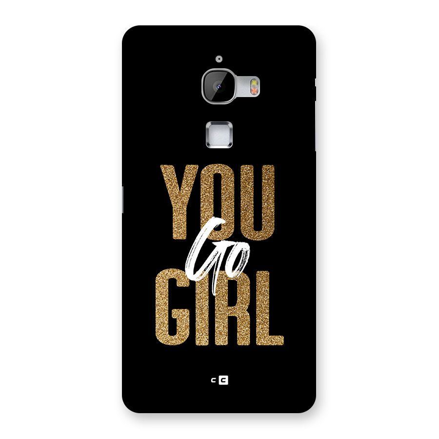 Confident Girl Back Case for LeTV Le Max